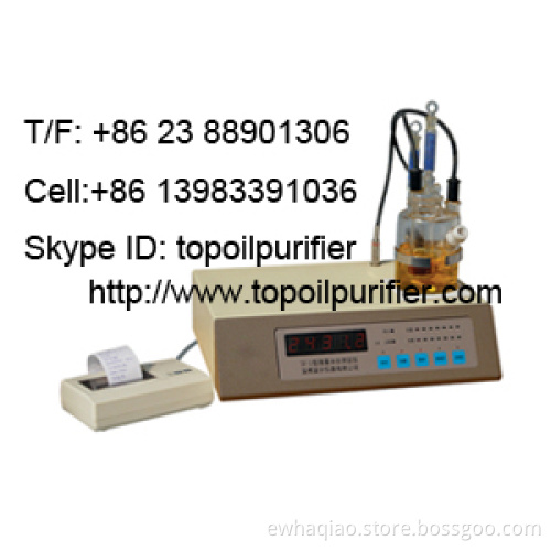 Moisture Sensor, Water Content Tester for Oil (TP-3A)